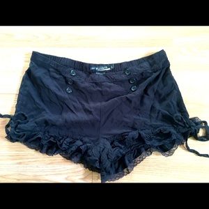 Lovesick lace shorts